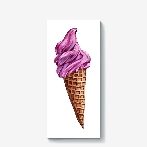 Холст «Pink Ice Cream»
