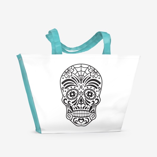 Пляжная сумка &laquo;Мексиканский череп&raquo;