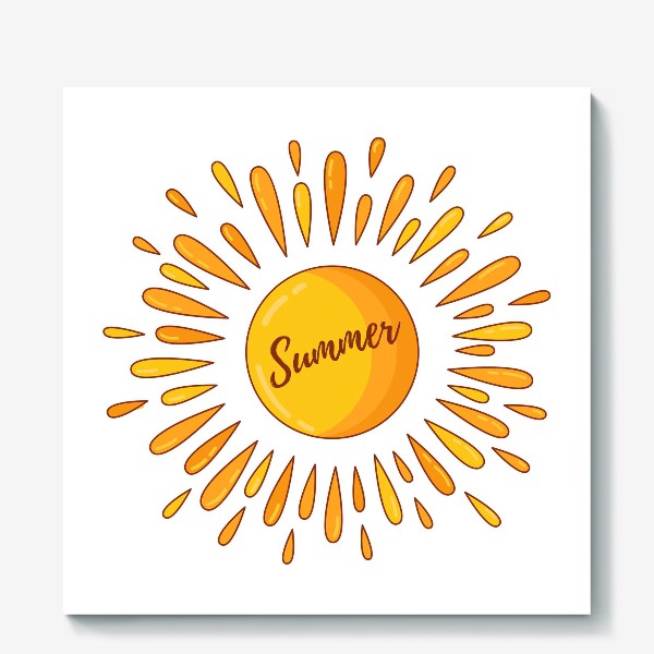 Холст «Summer sun»