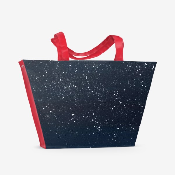 Пляжная сумка «Брызги. Звездное небо»