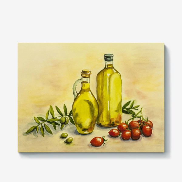 Холст «Оливковое масло»