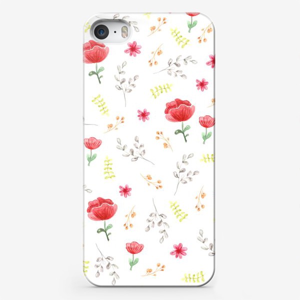 Чехол iPhone «Смешной весенний цветопад»