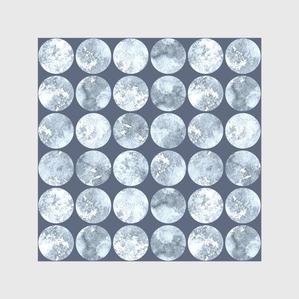 Скатерть «Геометрический узор с кругами/ акварельная текстура мрамора»