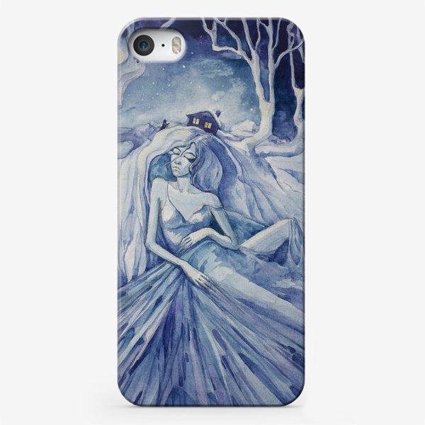 Чехол iPhone «Снежная ночь»