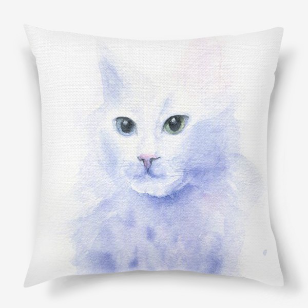 Подушка «Сиреневый кот»