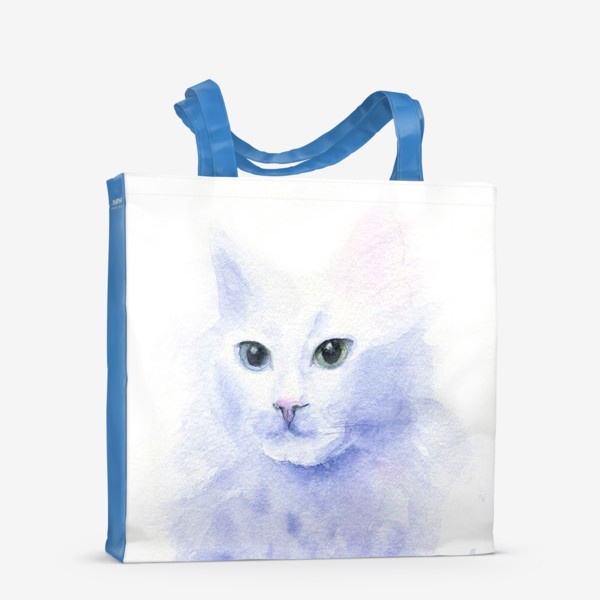 Сумка-шоппер «Сиреневый кот»