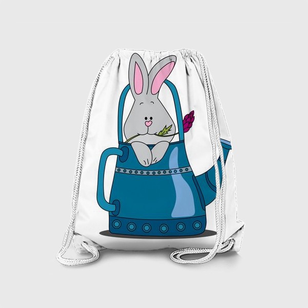Рюкзак «Кролик в садовой лейке»