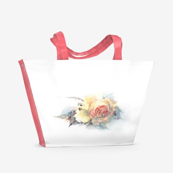 Пляжная сумка «Чайная роза»