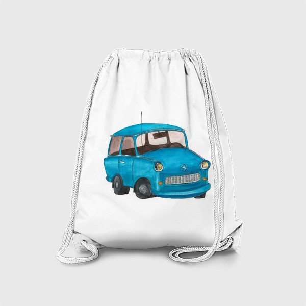 Рюкзак «Голубой автомобиль»
