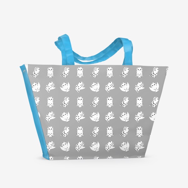 Пляжная сумка «Паттерн с совами»