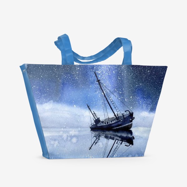 Пляжная сумка «Утопающий в звездах»