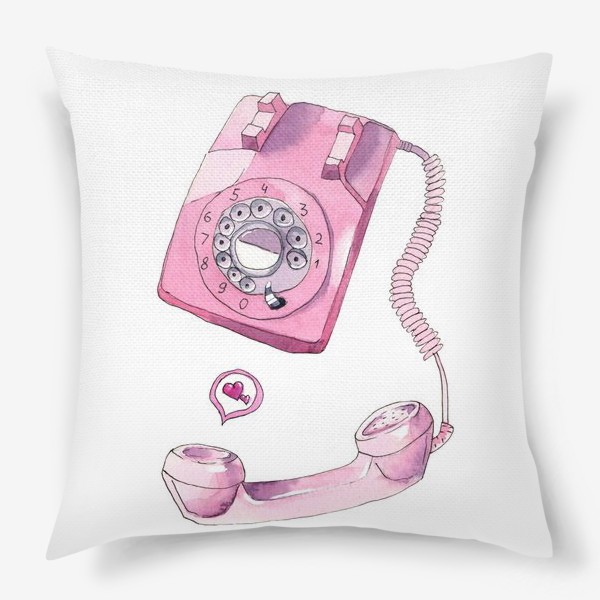 Подушка &laquo;Pink telephone&raquo;