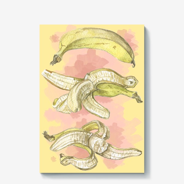 Холст «Bananas in Pink»