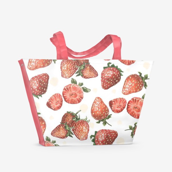 Пляжная сумка «Strawberry Thoughts»