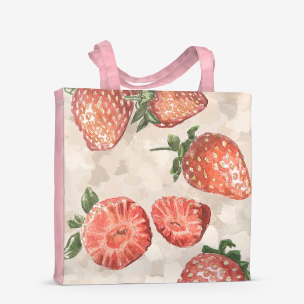 Сумка-шоппер &laquo;More strawberries&raquo;
