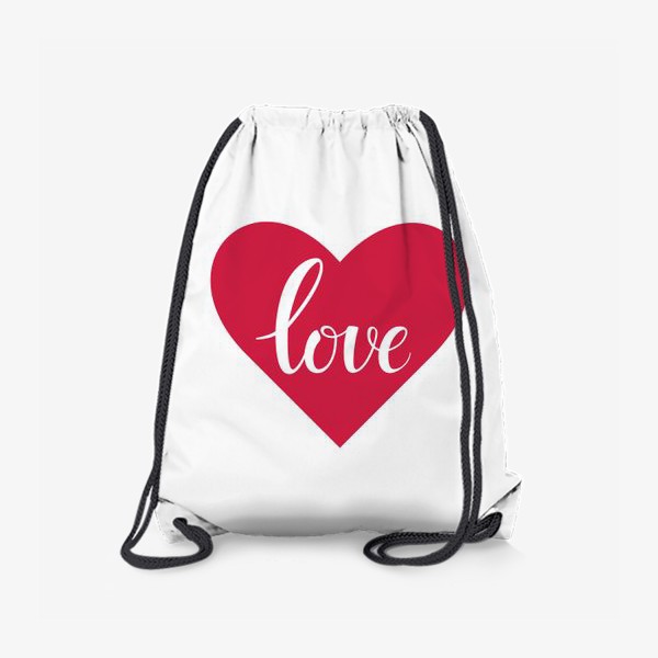 Рюкзак «Love. Любовь в сердечке»