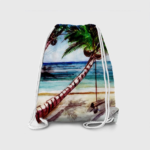Рюкзак «Пальмы, море, пляж»
