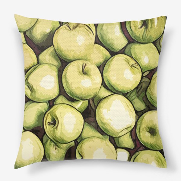Подушка «яблоки»