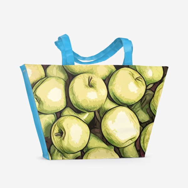 Пляжная сумка «яблоки»