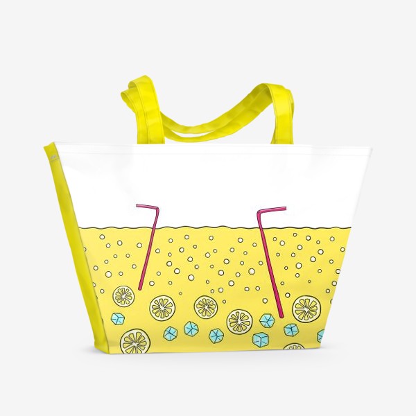 Пляжная сумка «Лимонад»