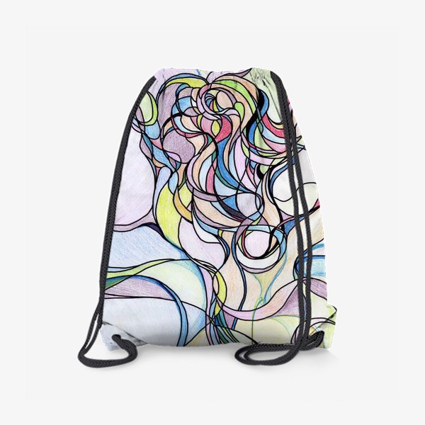 Рюкзак «Разноцветная абстракция »