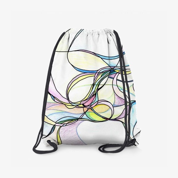 Рюкзак «Графичная цветная абстракция »