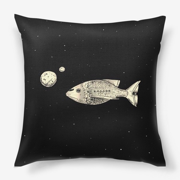 Подушка «Космическая рыба»