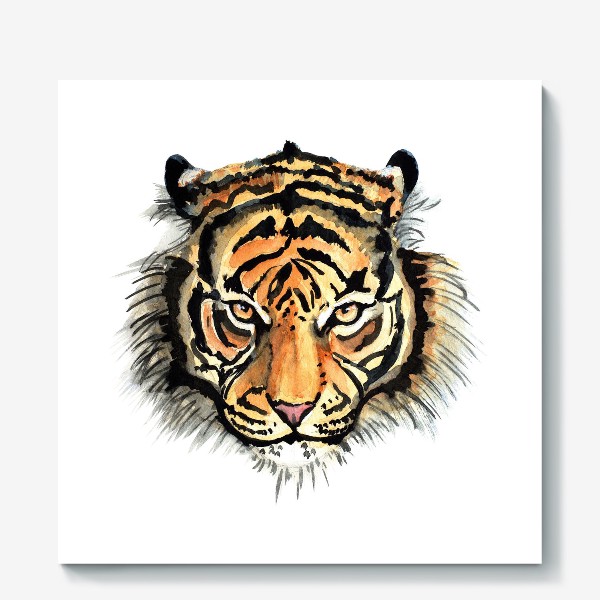 Холст «голова тигра»