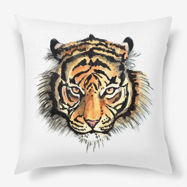 Подушка «голова тигра»