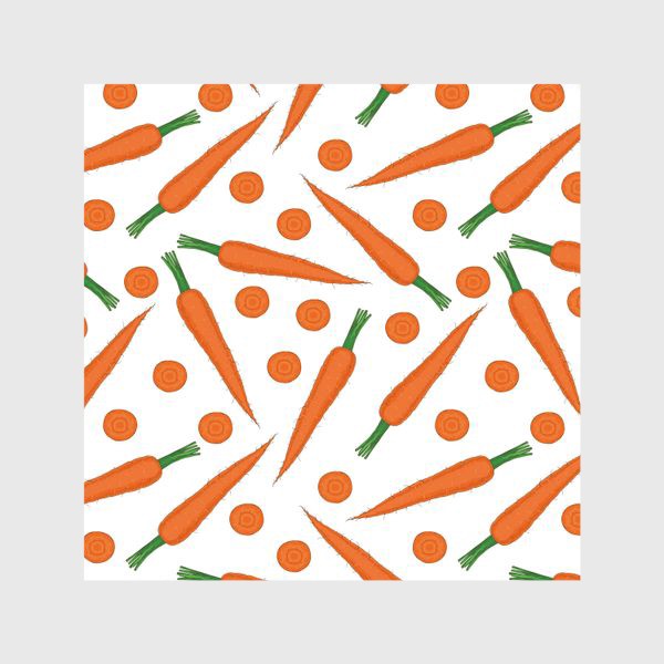 Шторы «Морковь»
