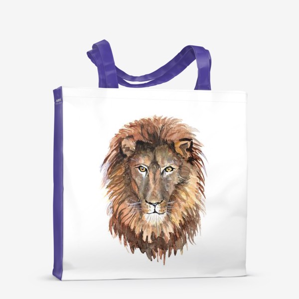 Сумка-шоппер «голова льва»