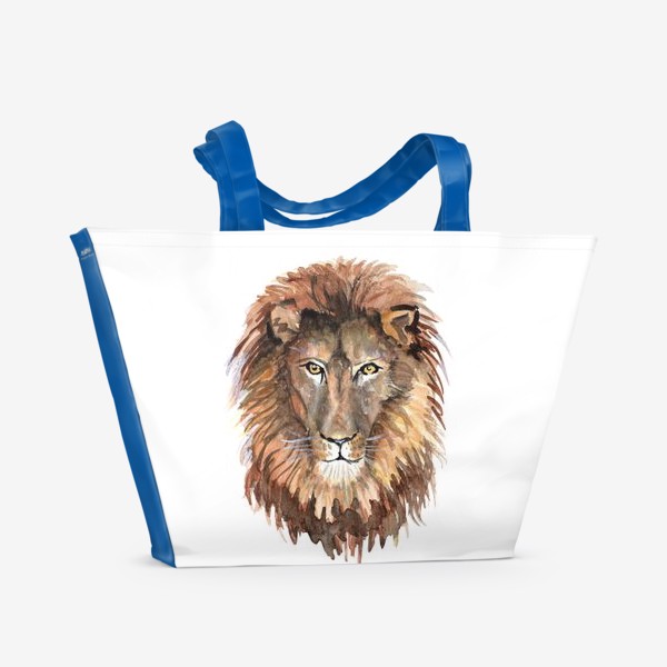 Пляжная сумка «голова льва»