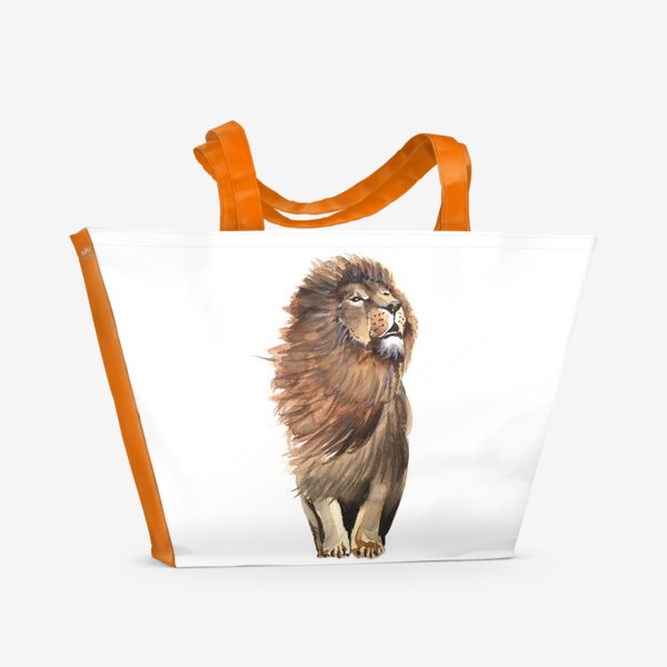 Пляжная сумка «лев»
