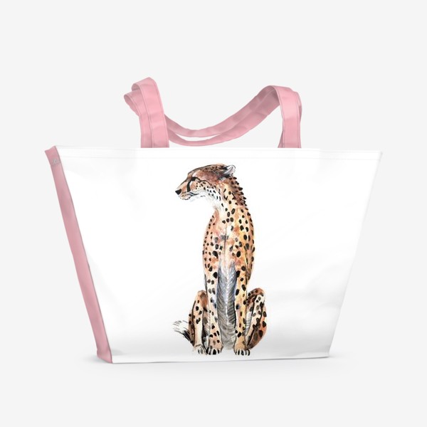 Пляжная сумка «гепард»