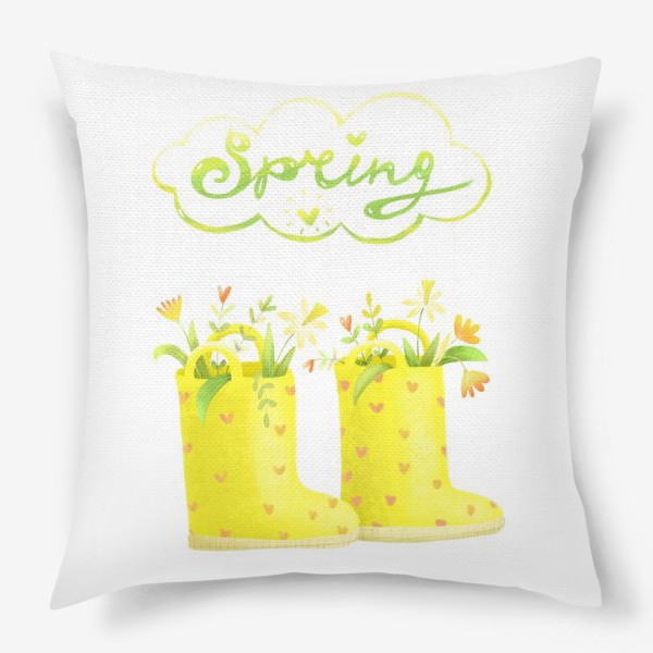 Подушка «Солнечная весна»