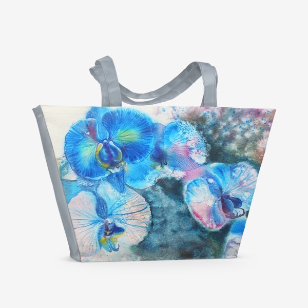 Пляжная сумка «Орхидеи»