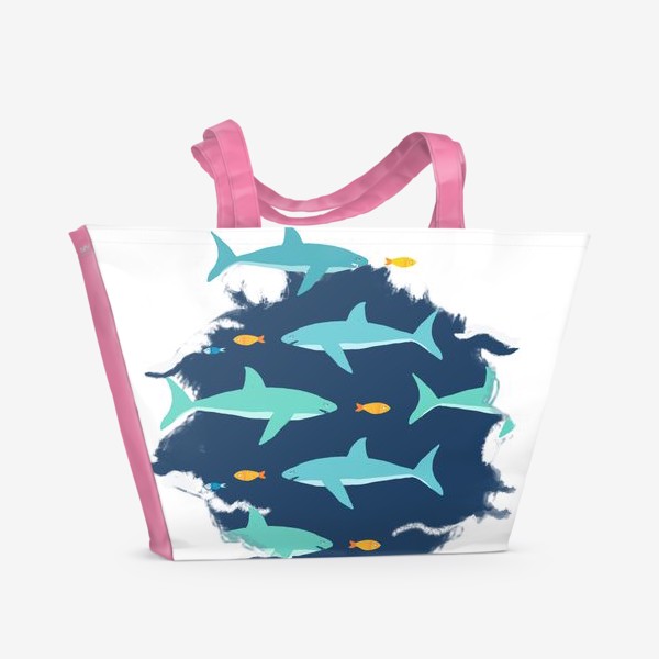 Пляжная сумка «Морская охота»