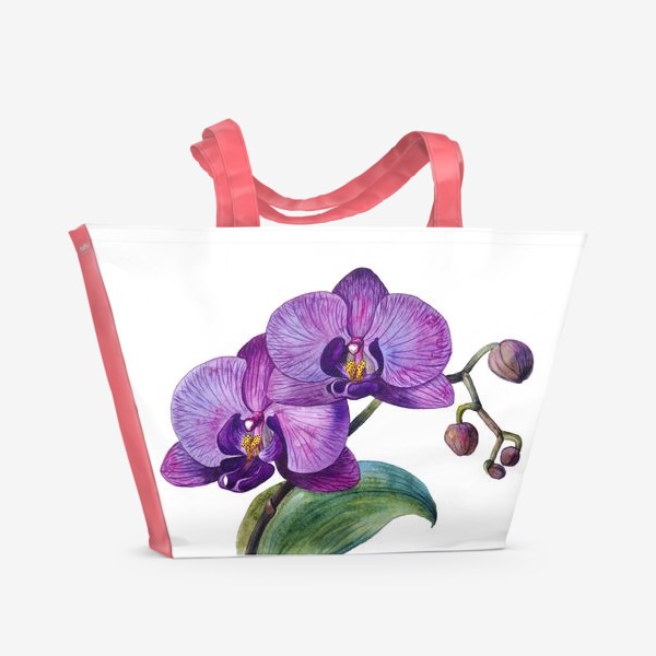 Пляжная сумка «Орхидея»