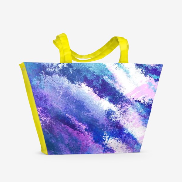 Пляжная сумка «Мазки краска»