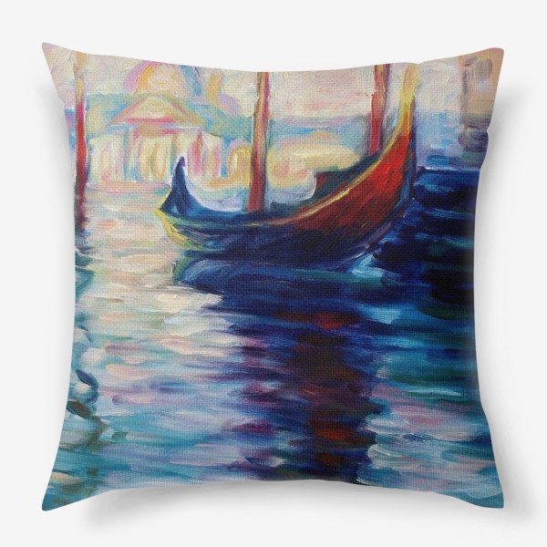 Подушка «Гондола в Венеции»