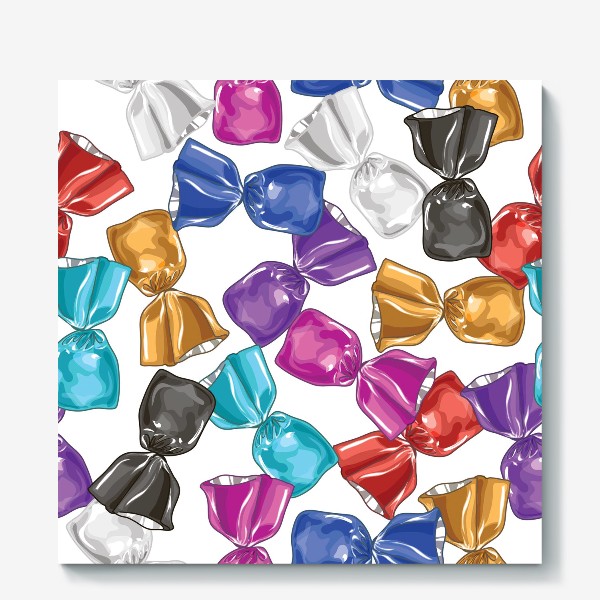 Холст &laquo;Разноцветные конфеты&raquo;