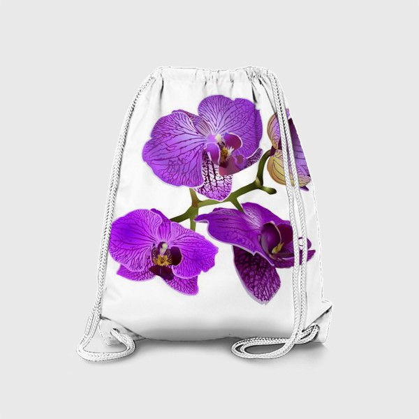 Рюкзак «Цветы розовая орхидея »