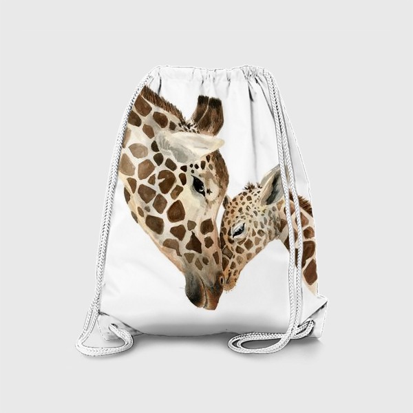 Рюкзак «Жирафа мать и жирафенок»