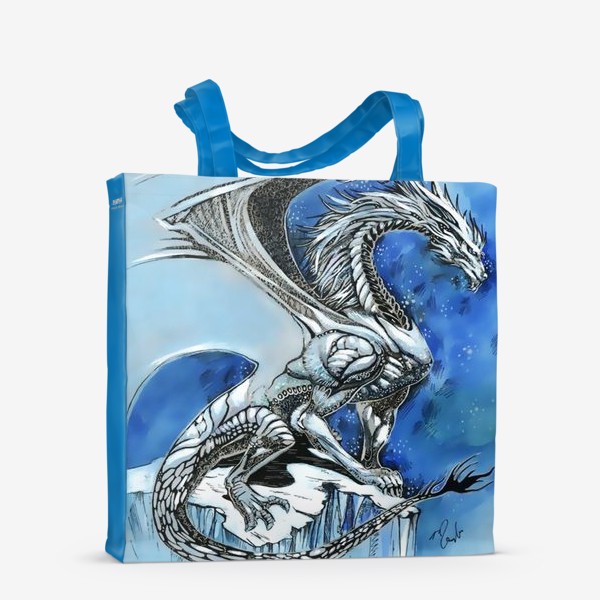 Сумка-шоппер «Серебряный дракон»