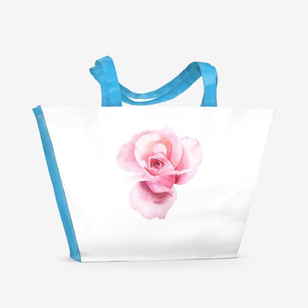 Пляжная сумка «Бутон розовой розы»