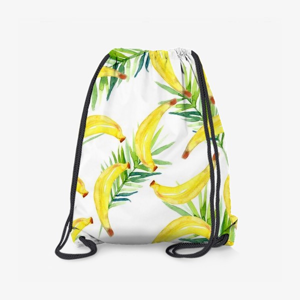 Рюкзак «Бананы и тропические листья»