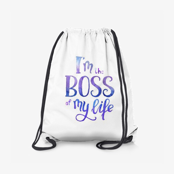 Рюкзак «I'm the boss of my life»