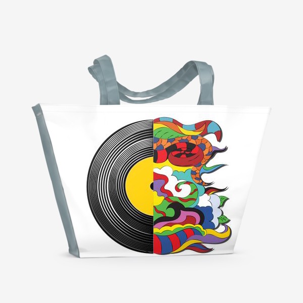 Пляжная сумка «Мир музыки»