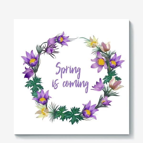 Холст «Весна приходит»