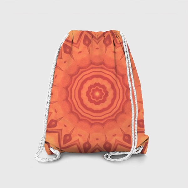 Рюкзак «Оранжево-желтый орнамент»